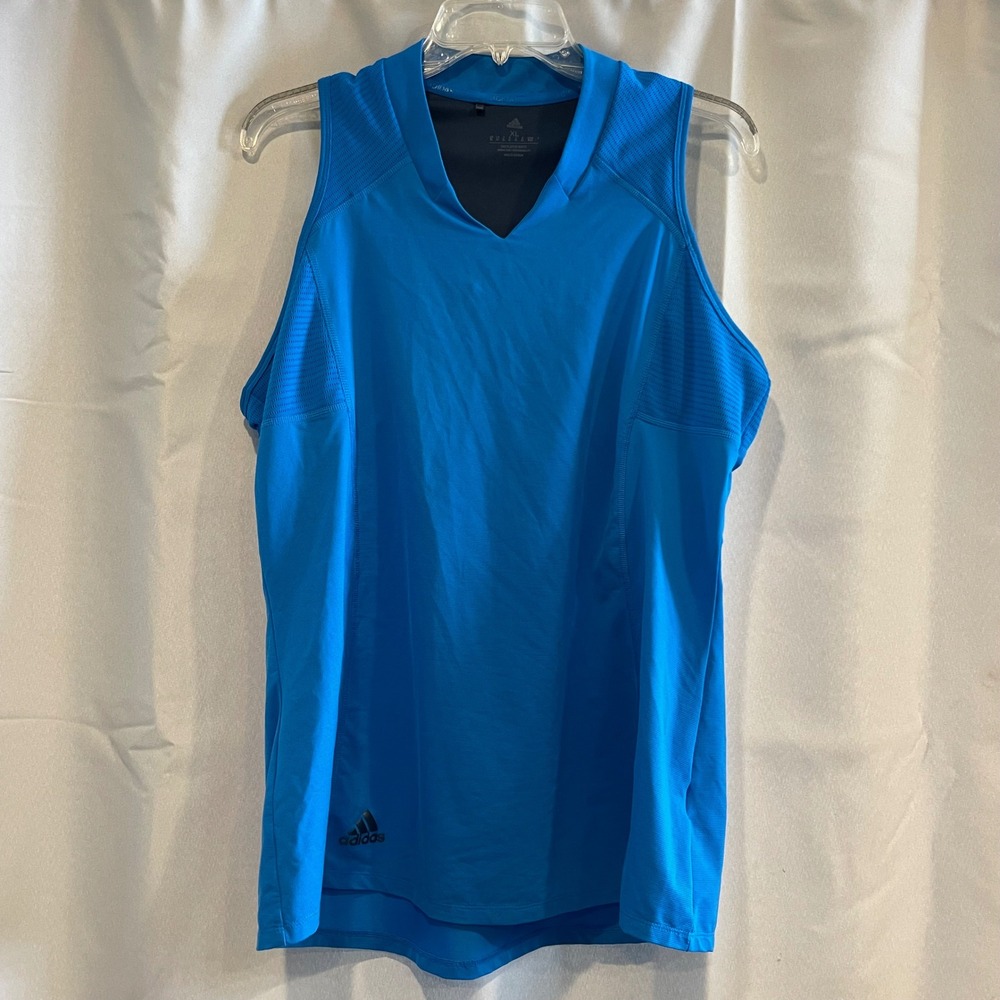 Adidas Heat.Rdy Women XL Blue Sleeveless Tennis Athletic Tank Top Racerback